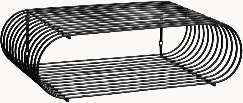 Estante de parede em metal Curva, L 40 cm