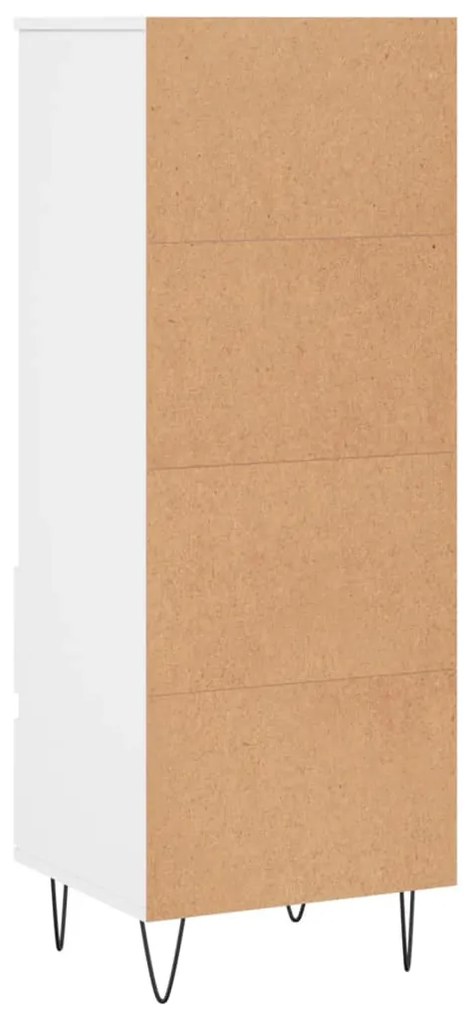 Aparador 40x36x110 cm derivados de madeira branco