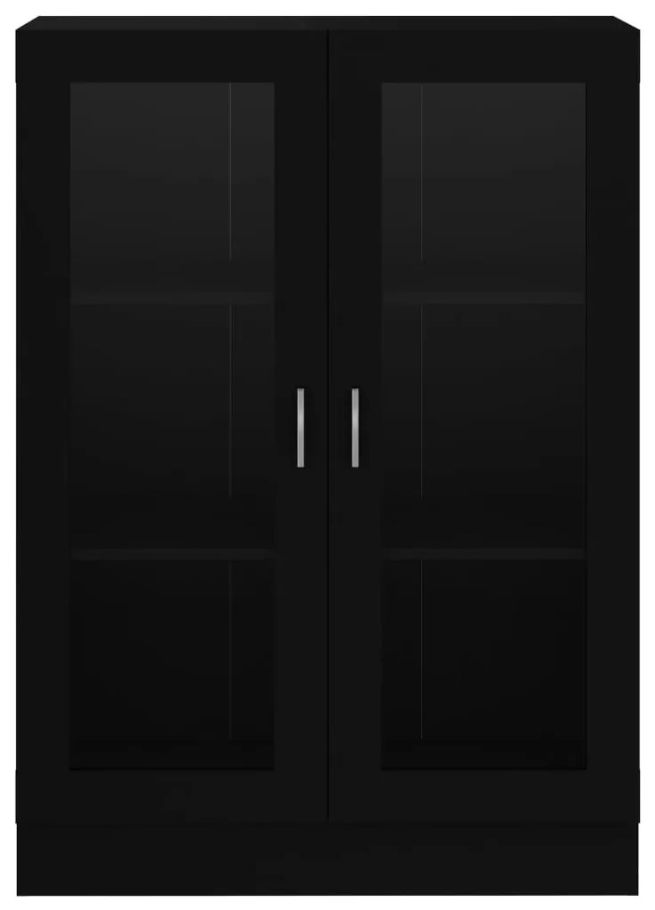 Vitrine Real de 115 cm - Preto - Design Moderno