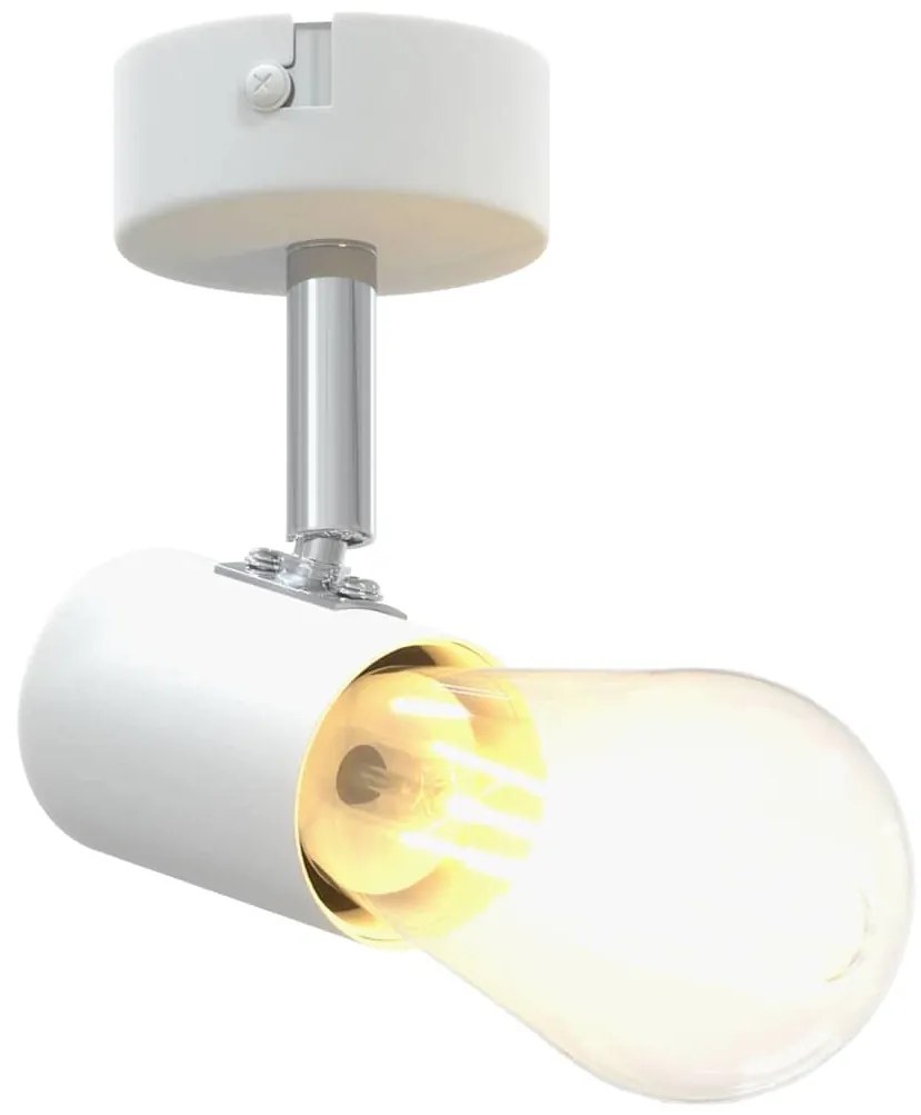Spotlight de Teto 1 Via Ajustável Branco E27