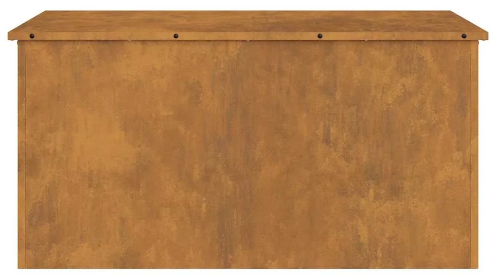 Caixa de Armazenamento Externa Castanho 100 x 50.5 x 50 cm