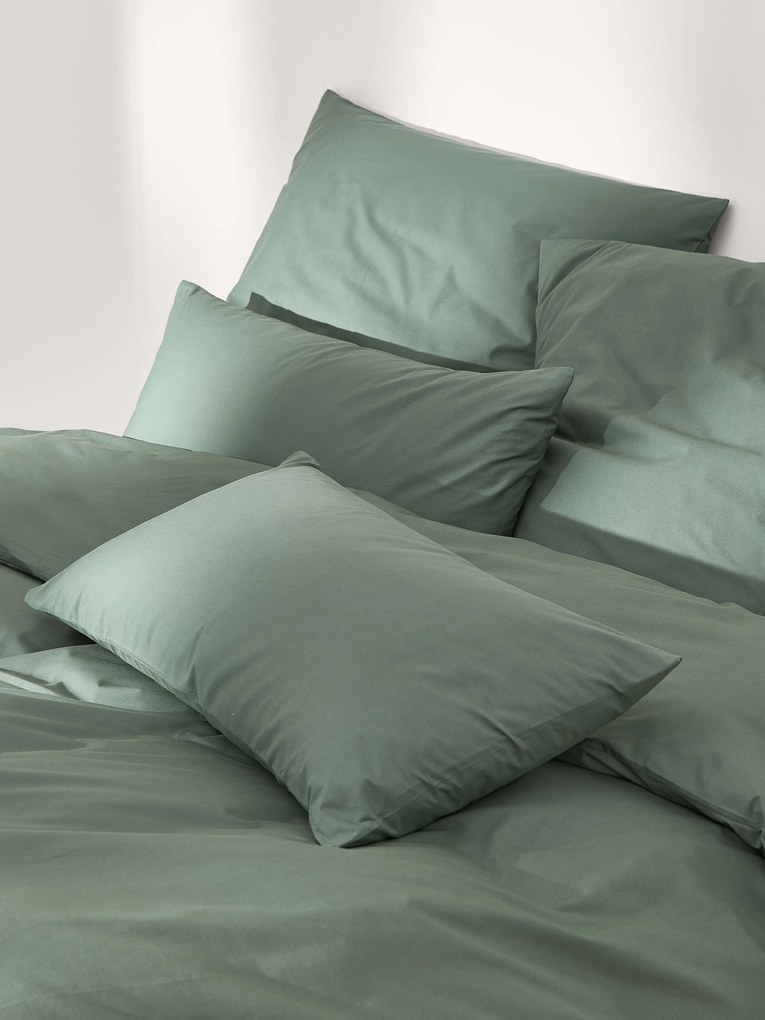 Capa de edredão em percal de algodão Elsie