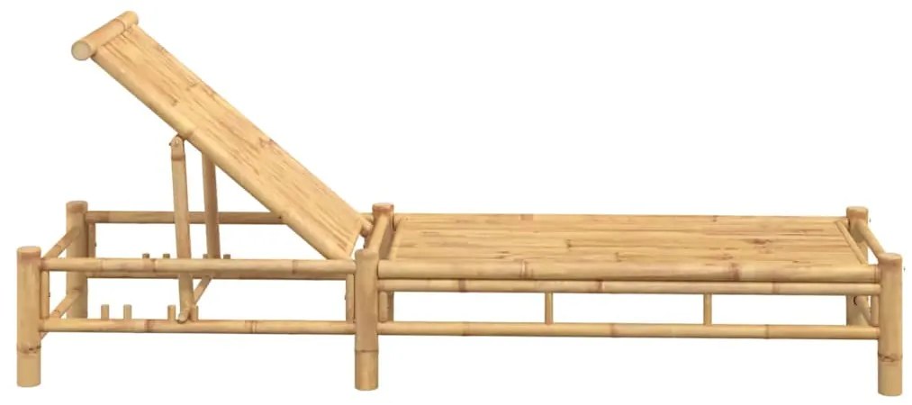 Espreguiçadeira 55x199x30 cm bambu