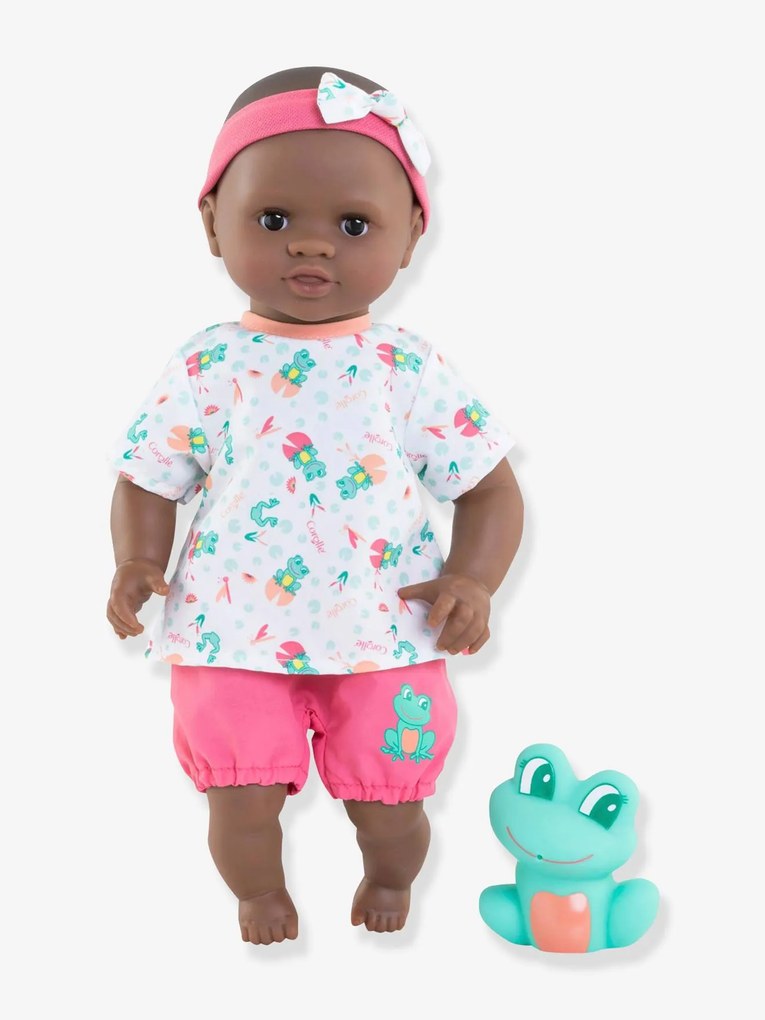Boneca bebé banho Alyzée sapo, da COROLLE rosa