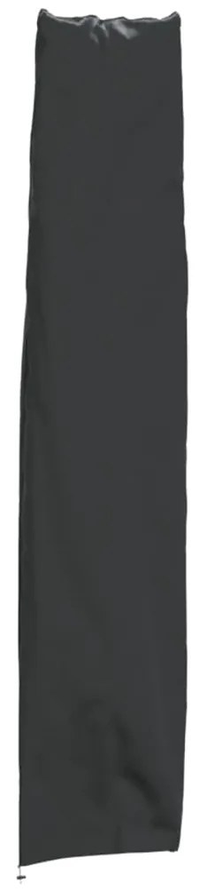 vidaXL Capa para guarda-sol de jardim 136x25/23,5 cm 420D oxford preto