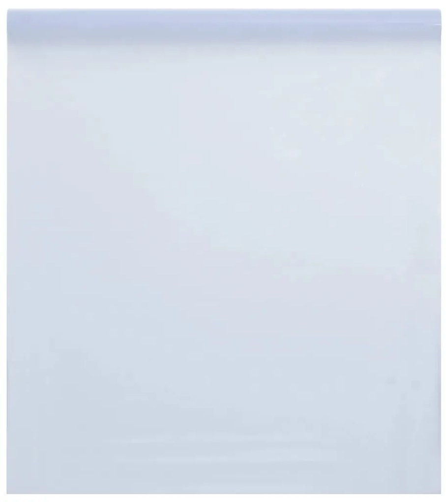 Película janela estática 60x1000 cm PVC branco fosco