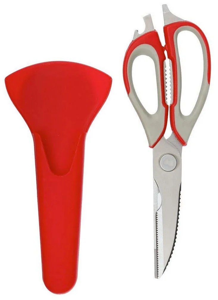 Tesouras 5five Multiusos 24 x 9 x 2 cm Aço inoxidável Multicolor ABS