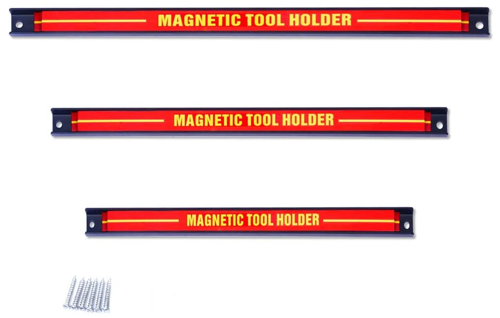 Tiras magnéticas Porta-ferramentas Porta-ferramentas de barra magnética para cozinha de oficina