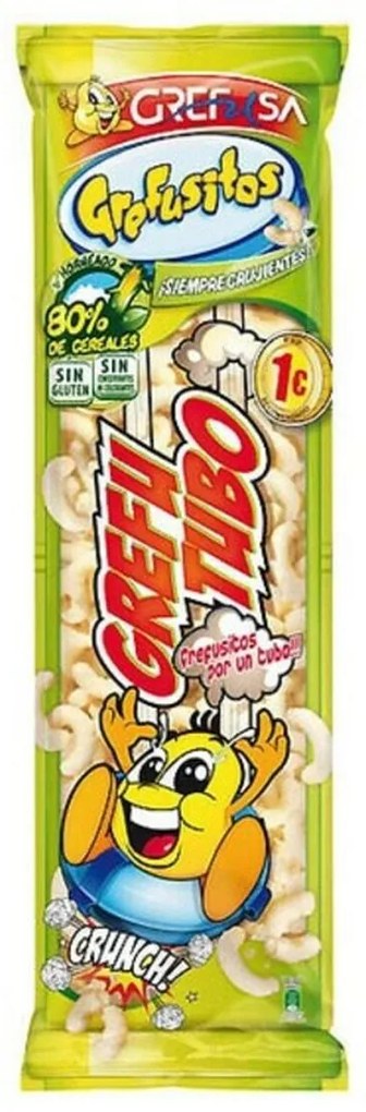 Snacks Grefusa GrefuTubo Gusanitos (105 g)
