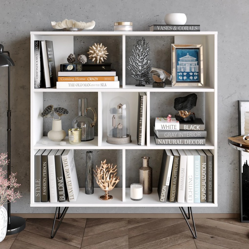 Estante Mistico – Branco – 120 cm x 132,2 cm x 29,5 cm