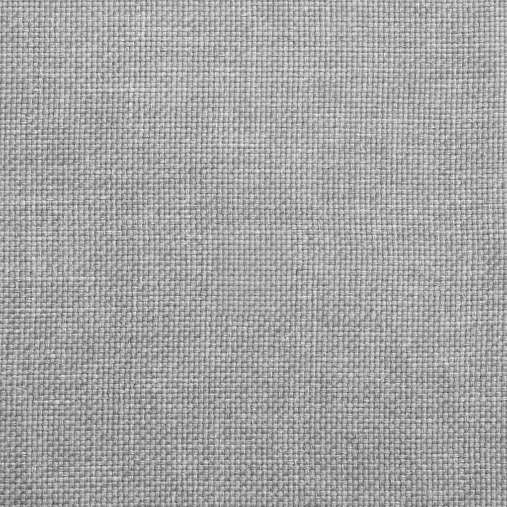 Sofá de 2 lugares cinza nuvem 120 cm tecido