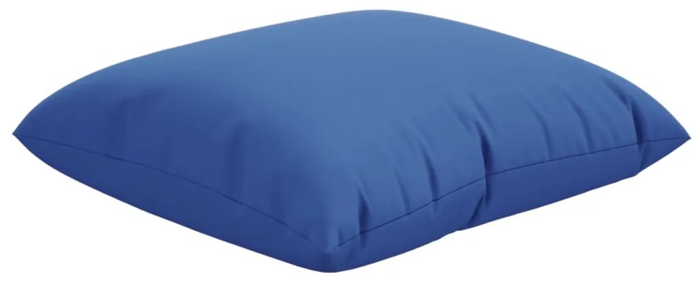 Almofadas de sofá 4 pcs 60x60 cm tecido azul