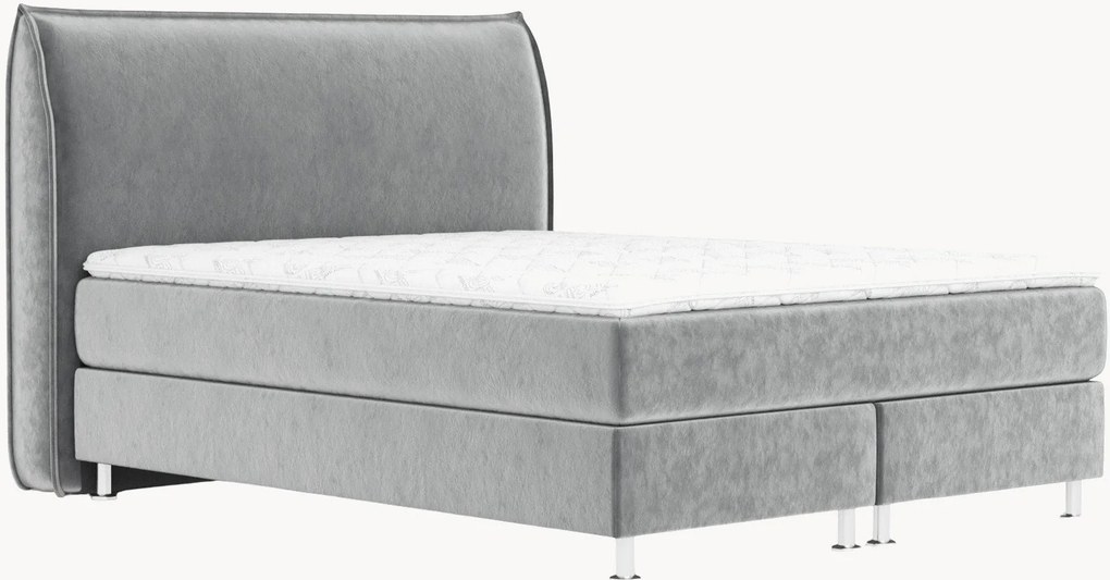 Cama divã em veludo artesanal Chermin, H4