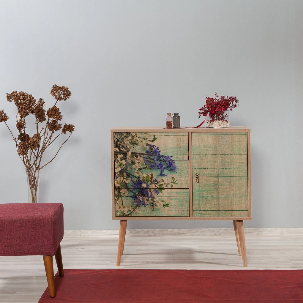 Cómoda Verybox – Carvalho Sonoma – 90x90x40 cm