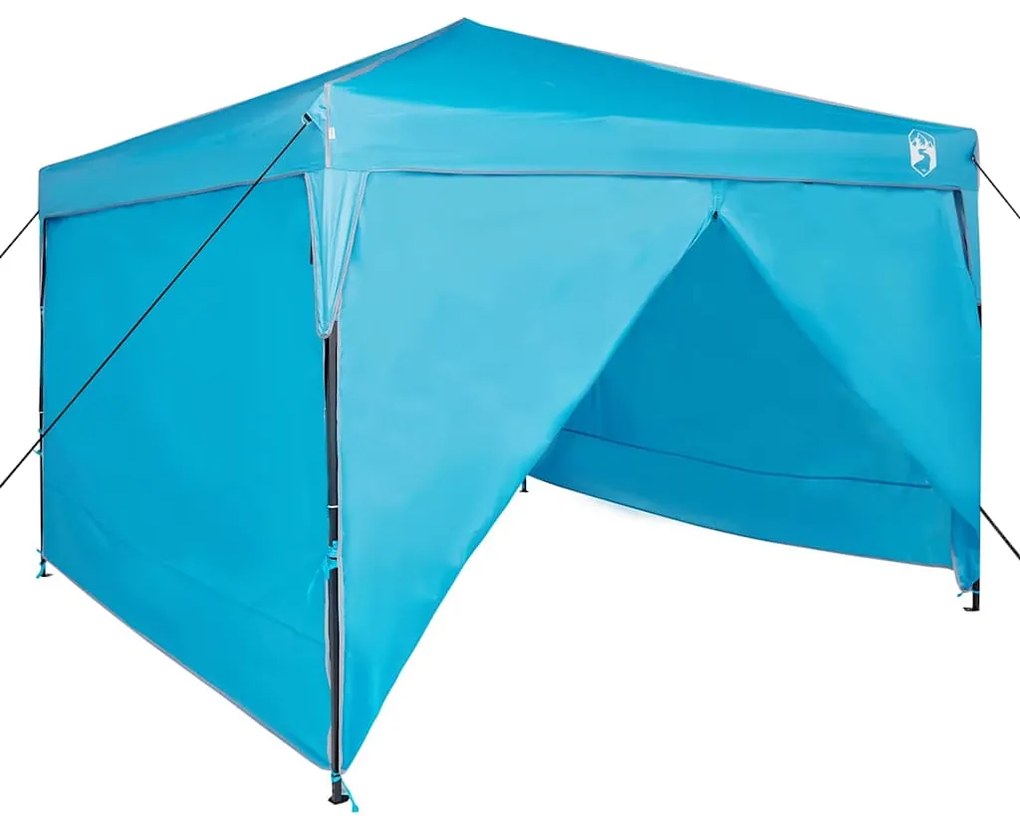 Tenda de Toldo Azul 300 x 300 x 227 / 236 / 245 cm Tecido Oxford