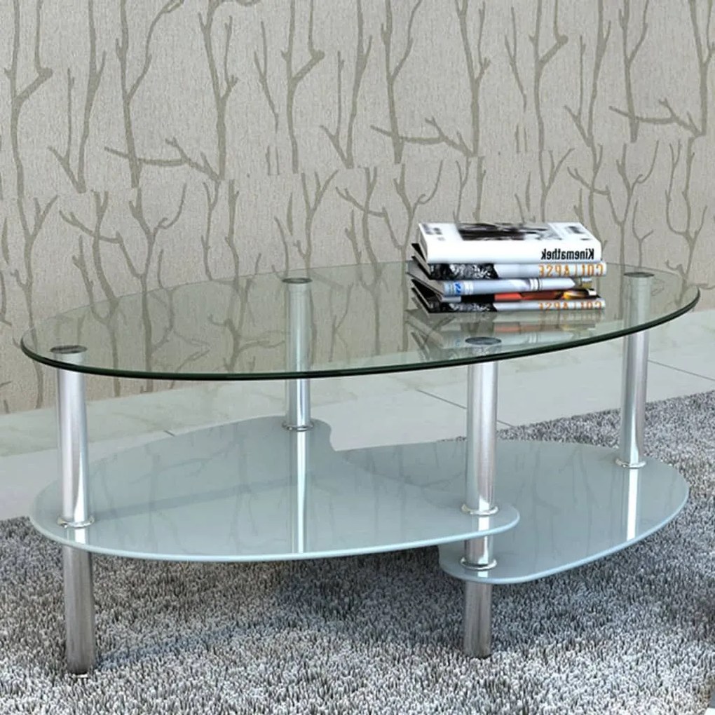 Mesa de centro com design exclusivo, branco