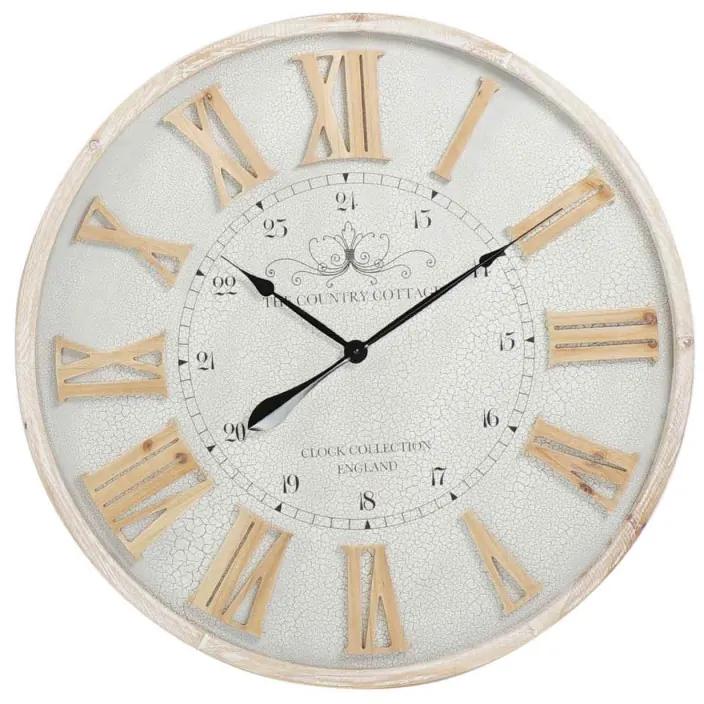 Relógio De Parede Tíboli 80cm 2 Cores Branco