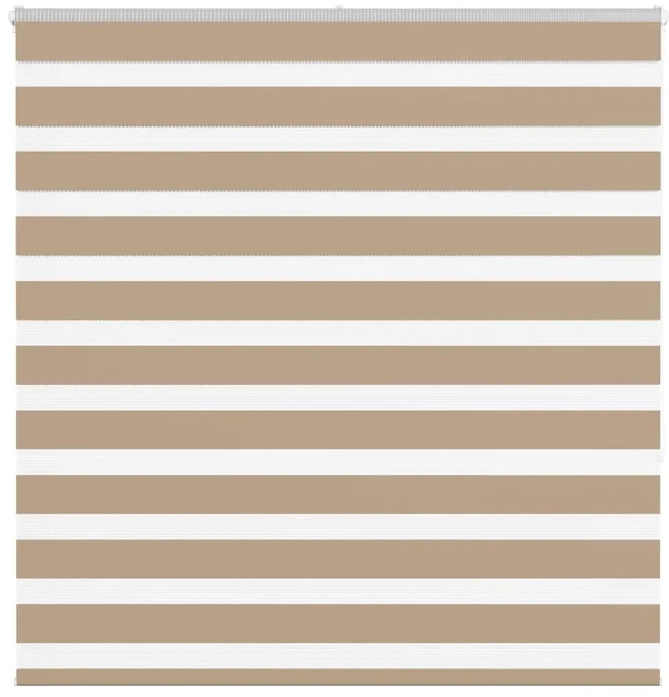 vidaXL Cortina de zebra 150x150 cm largura do tecido 145,9cm poliéster