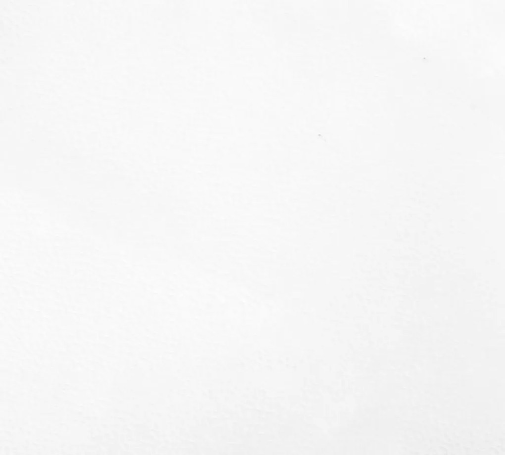 Cama com molas/colchão 90x200 cm couro artificial branco