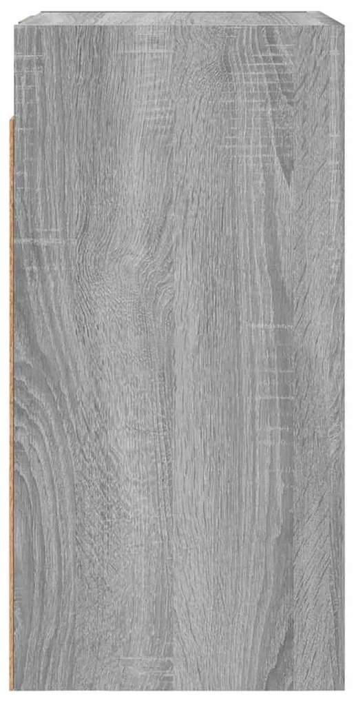 Móvel de TV 30,5x30x60 cm derivados de madeira cinzento sonoma