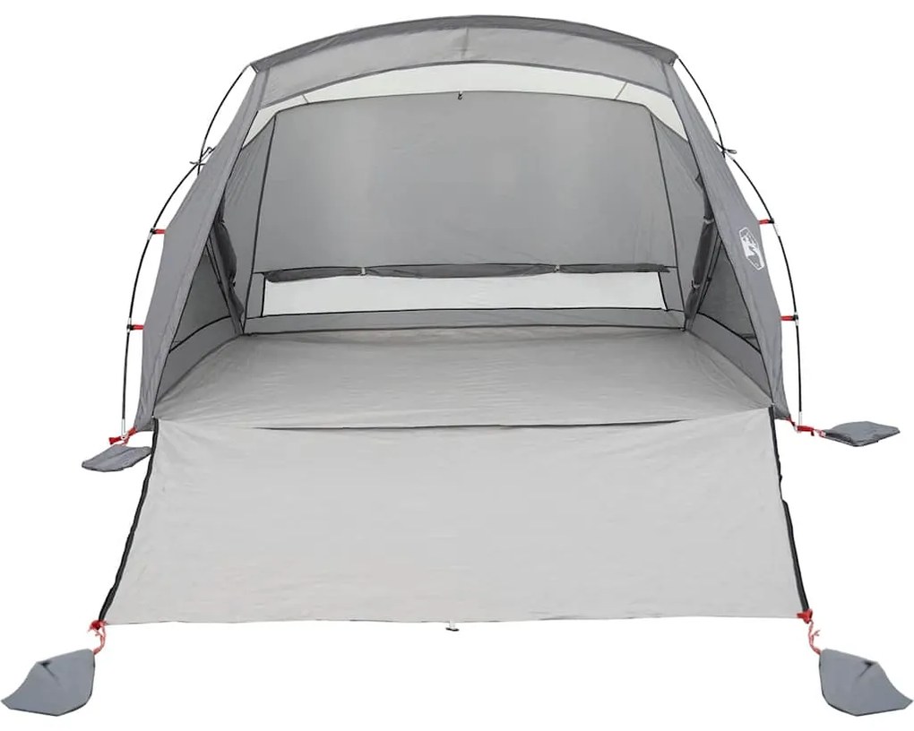 Tenda de praia 2 Pessoas impermeável cinzento