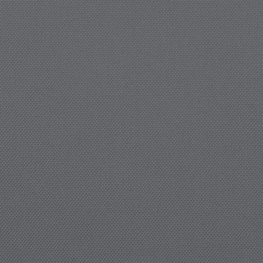 Almofadas de assento de jardim 4 pcs 45x45x2 cm antracite