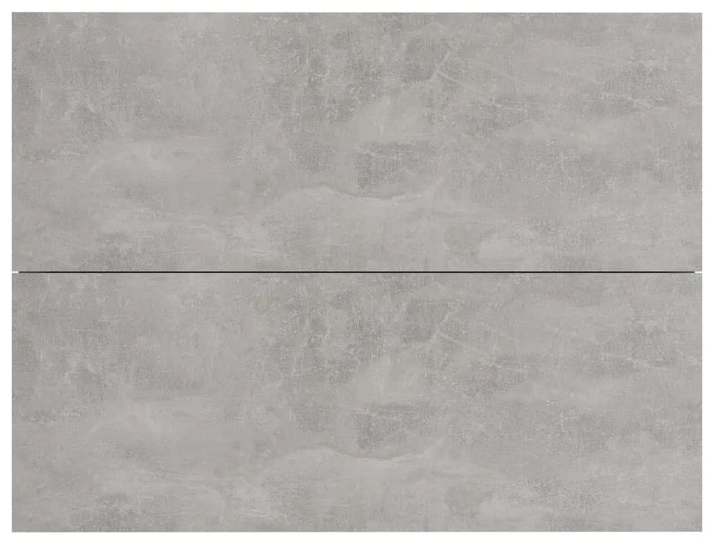 Mesa de cabeceira 40x30x30 cm derivados madeira cinza cimento