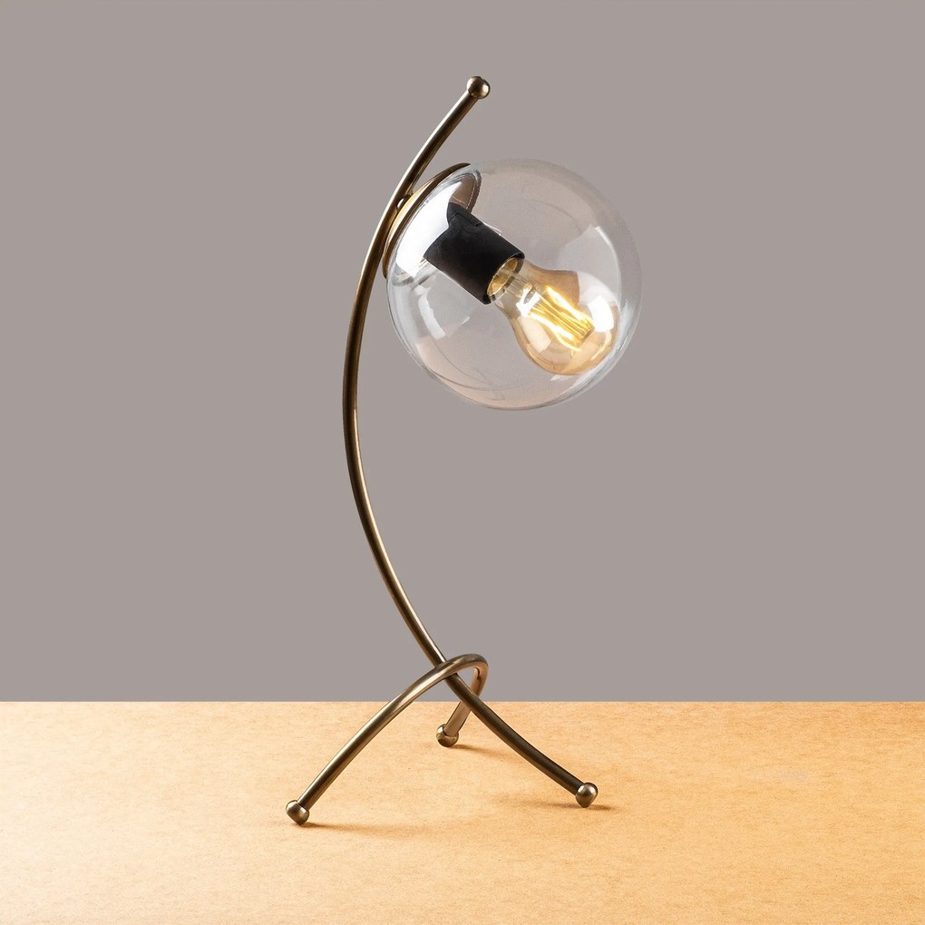Candeeiro de Mesa Yay – Vintage – 23 x 18 cm