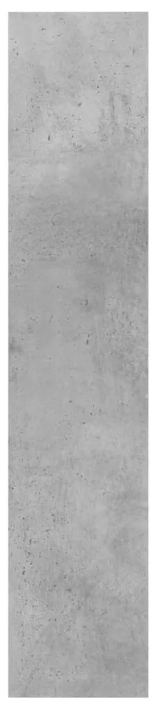 Estante de parede 90x16x78 cm contraplacado cinzento cimento