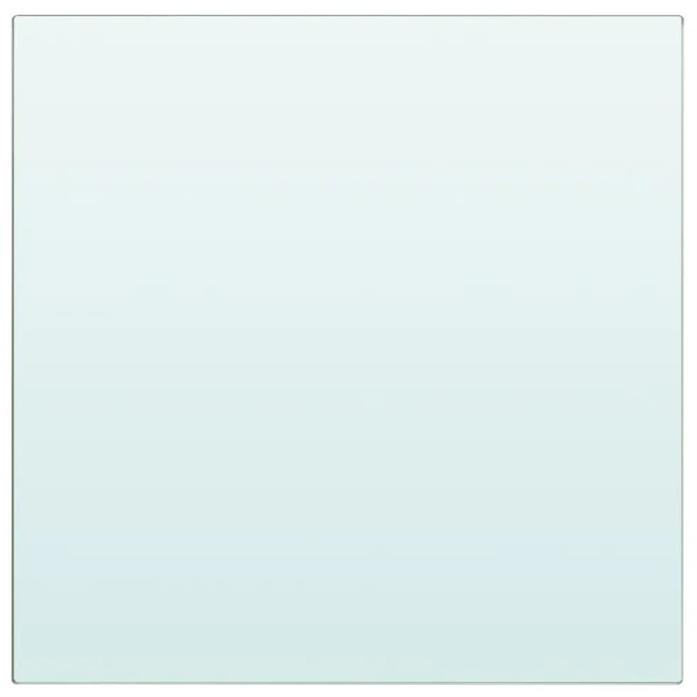 Prateleiras 2 pcs 30x25 cm vidro transparente