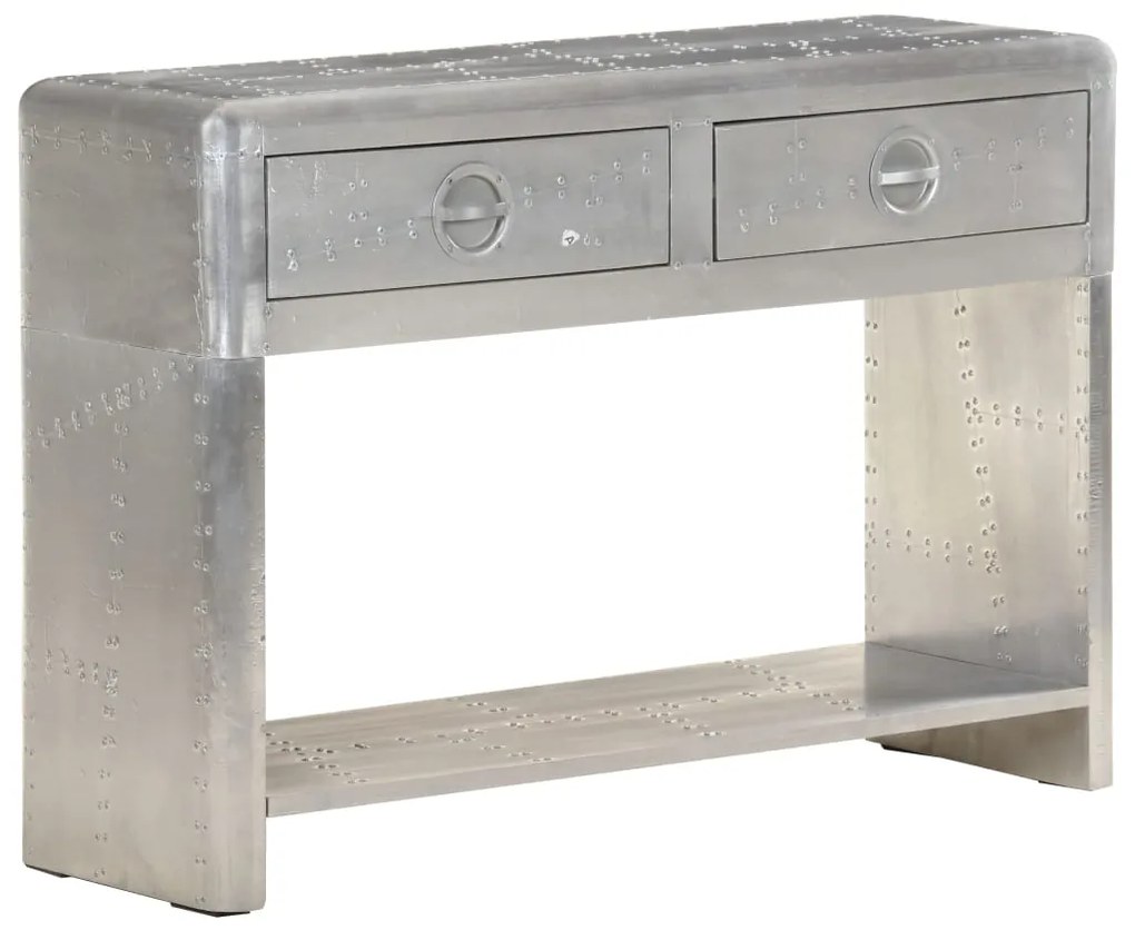 Aparador estilo aviador 110x35x75 cm metal