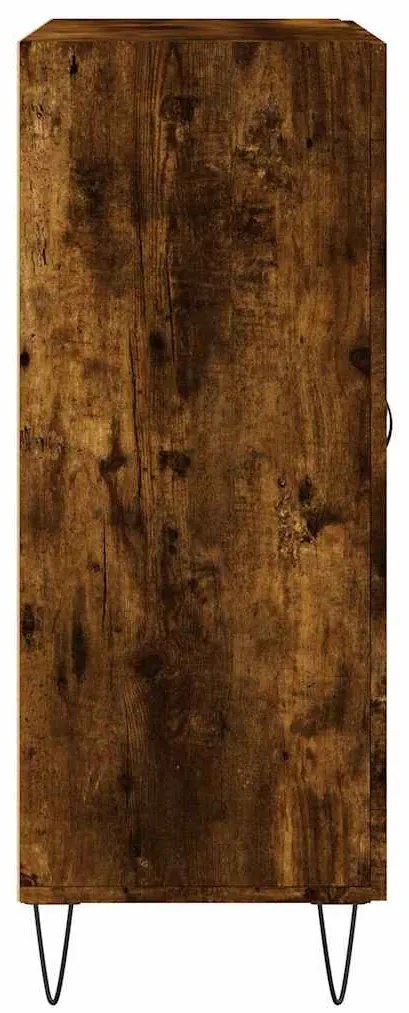 Aparador 69,5x34x90 cm derivados de madeira cor carvalho fumado