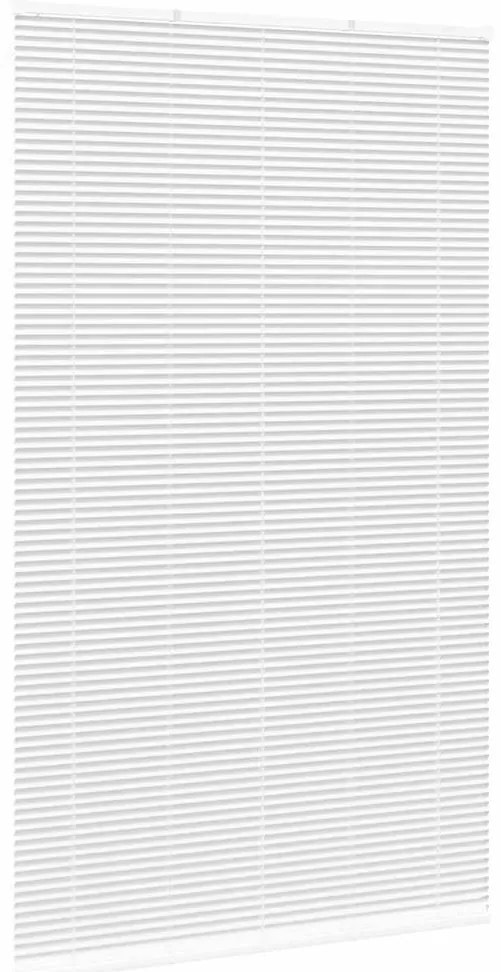 Persiana de Janela com cortinas Outros Manual Branco 80 x 130 cm Alumí