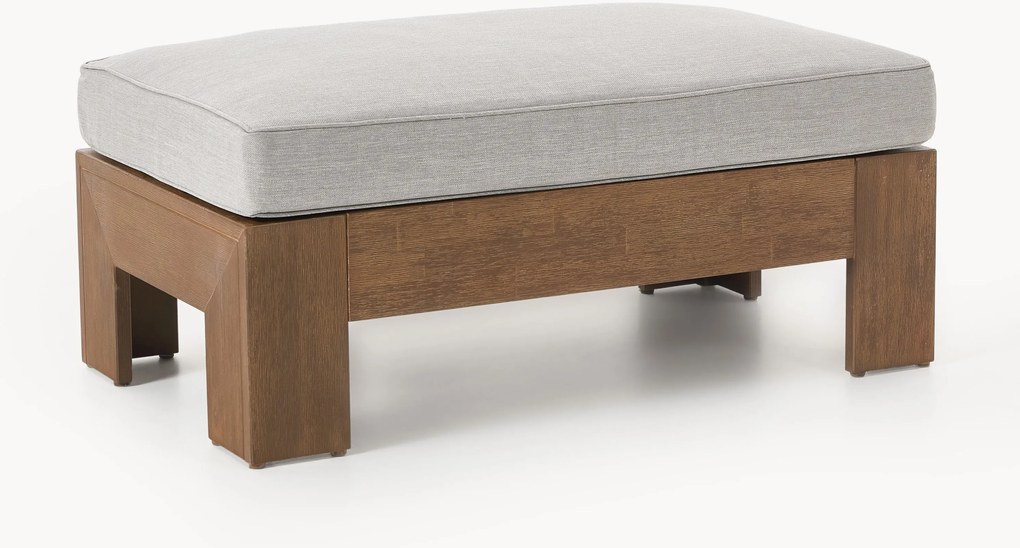 Pufe de jardim em madeira de acácia Joshua