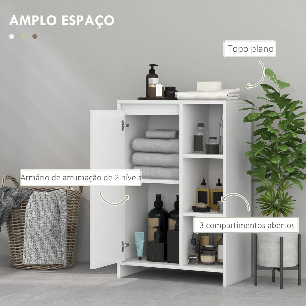 Armário Moderno – Modelo Nancy – 53x30x80 – Armazenamento Vertical – B