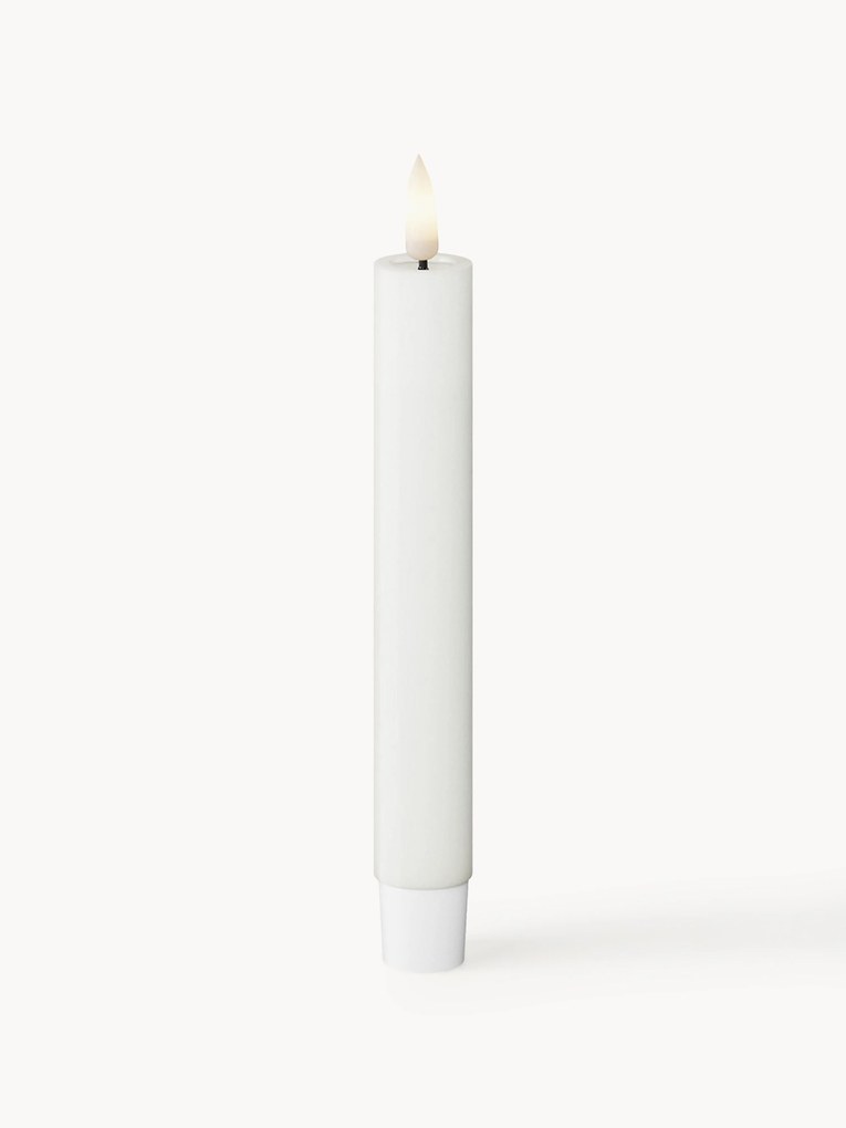 Vela LED artesanal Real Flame, Alt 15 cm, conjunto de 2
