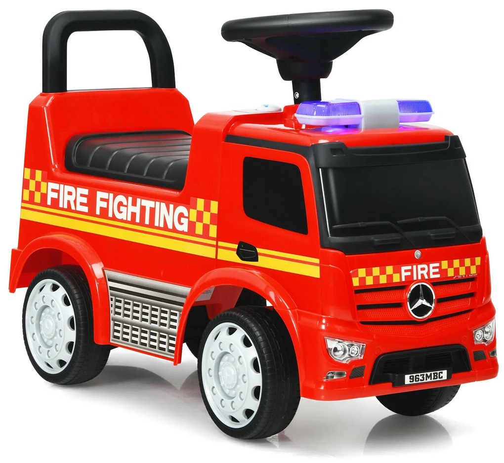 Quadriciclo elétrico infantil com farol Quadriciclo elétrico infantil com música 44 x 66 x 42 cm Preto