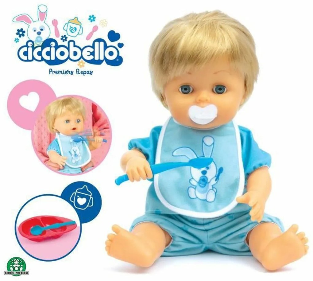 Nenuco com Acessórios Cicciobello First Meals 30 cm