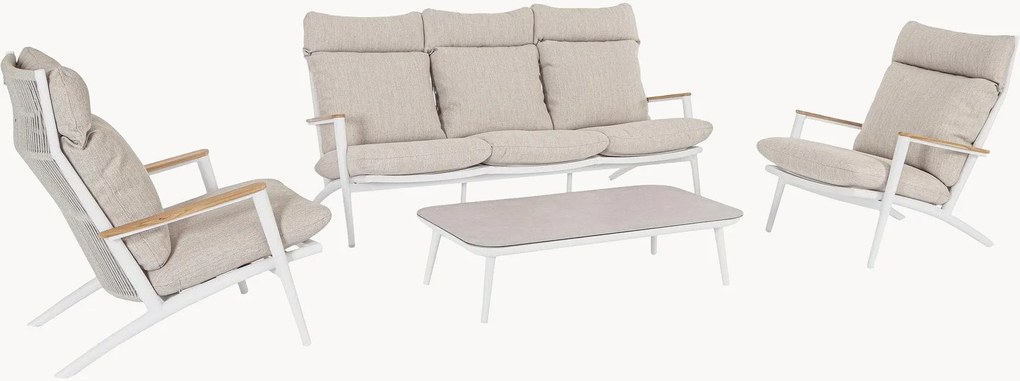 Conjunto de jardim com almofadas Ibisco, conjunto de 4