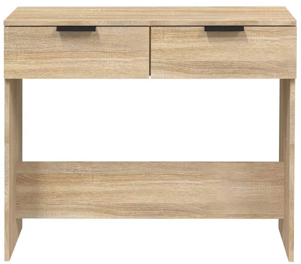 Mesa consola 90x36x75 cm derivados de madeira carvalho sonoma