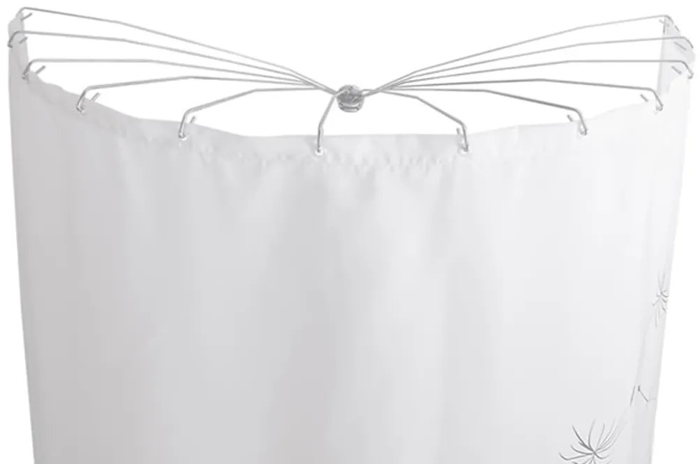 Varão para cortina de duche estilo guarda-chuva