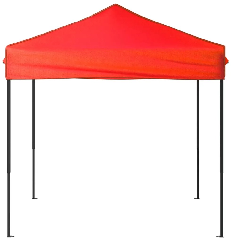 Tenda para festas dobrável 2x2 m vermelho