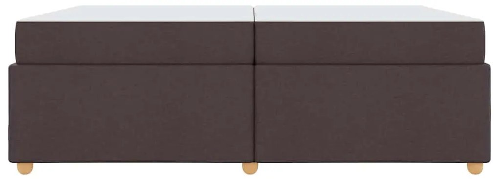 Estrutura da Cama Outros Castanho escuro 200 x 200 cm tecido