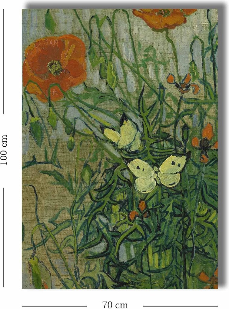 Pintura Decorativa em Tela 70100VANGOGH002 – Multicolor – 70 x 100 cm