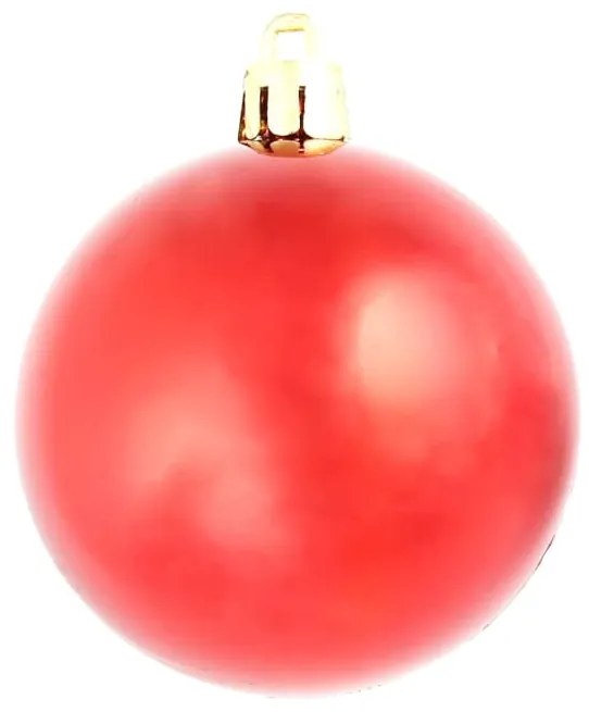 Conjunto de bolas de natal 100 pcs 3/4/6 cm vermelho