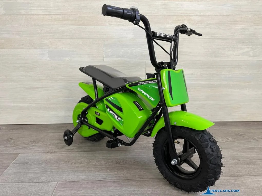 Moto criança eletrica Moto 24V 250W Verde