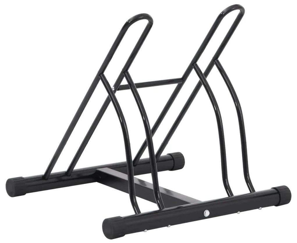 Suporte independente para 2 bicicletas aço