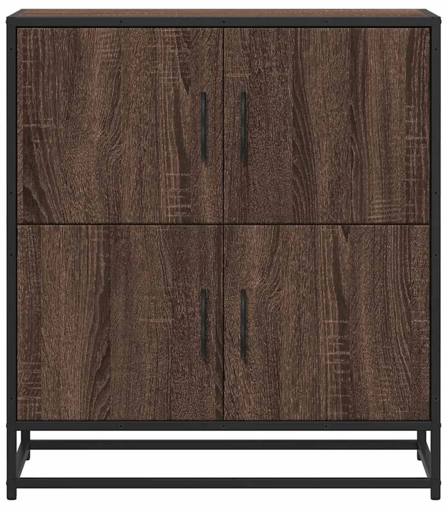Aparador 68x35x76 cm deriv. de madeira carvalho castanho
