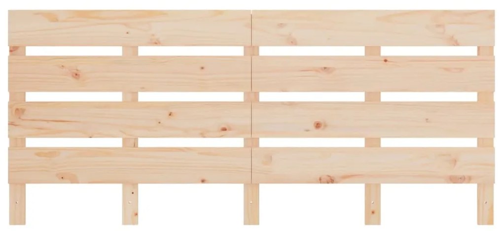Cama sem colchão 140x190 cm madeira de pinho maciça