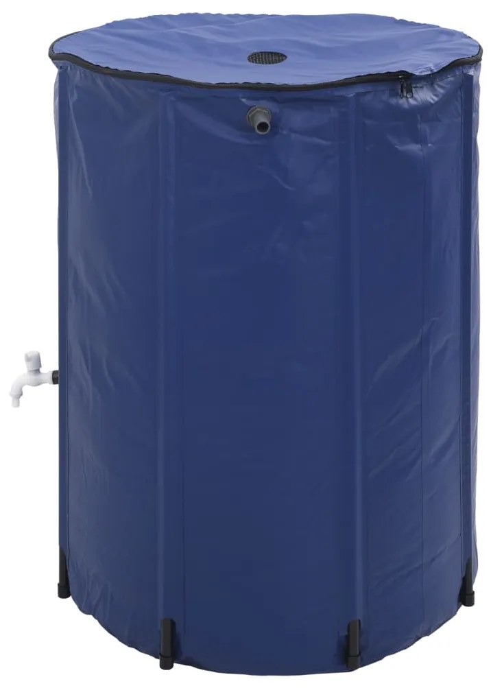Depósito de água dobrável com torneira 750 L PVC